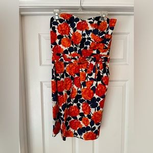 Shoshanna strapless cocktail dress